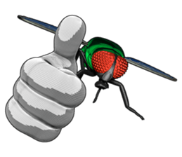 HAENOSUKE of a fly empire army sticker #3121707