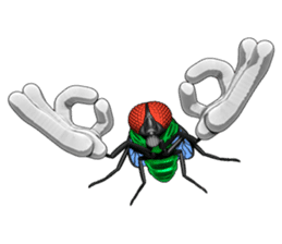 HAENOSUKE of a fly empire army sticker #3121709