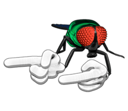 HAENOSUKE of a fly empire army sticker #3121711