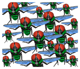 HAENOSUKE of a fly empire army sticker #3121716