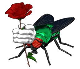 HAENOSUKE of a fly empire army sticker #3121717