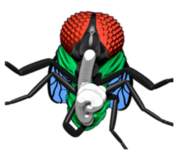 HAENOSUKE of a fly empire army sticker #3121731