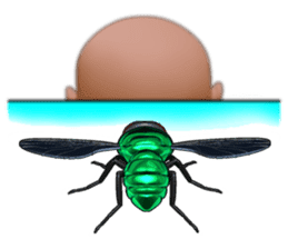 HAENOSUKE of a fly empire army sticker #3121742