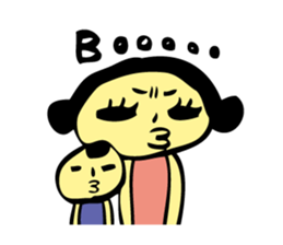 I am a mom, a wife, a daughter-in-law sticker #3122492