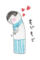 kokeshi&daruma sticker #3122614