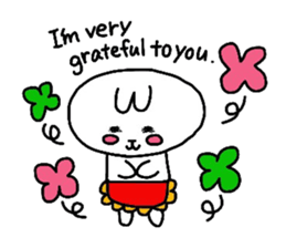 Usamama~English version sticker #3122752