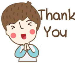 Friday a little boy sticker #3123031