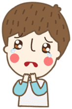 Friday a little boy sticker #3123037