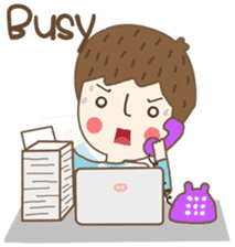 Friday a little boy sticker #3123045