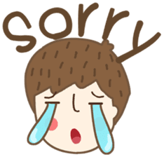 Friday a little boy sticker #3123058