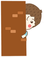 Friday a little boy sticker #3123061