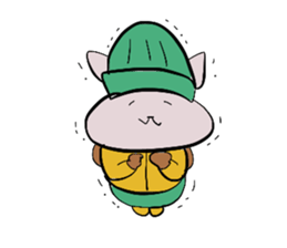 mountain cat sticker #3123103