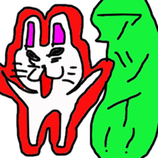 rabbit banitan sticker #3123191