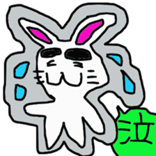 rabbit banitan sticker #3123194