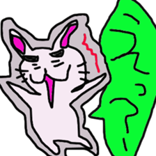 rabbit banitan sticker #3123205