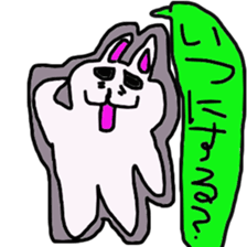 rabbit banitan sticker #3123217