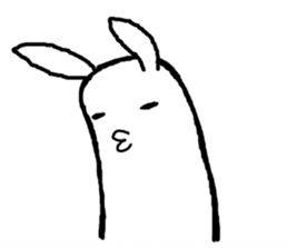 very biting rabbit sticker #3123329