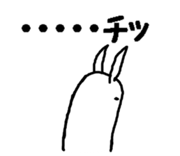 very biting rabbit sticker #3123330