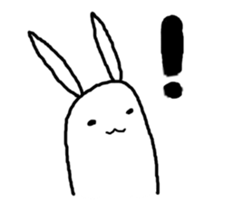 very biting rabbit sticker #3123340