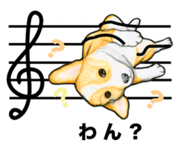 Music of dogs and Cats. sticker #3123401