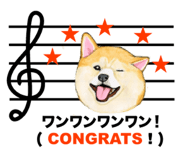 Music of dogs and Cats. sticker #3123408
