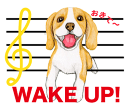Music of dogs and Cats. sticker #3123421