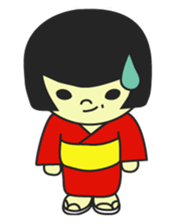 MUKASHI girl sticker #3123719