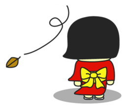 MUKASHI girl sticker #3123723