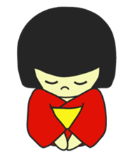 MUKASHI girl sticker #3123726