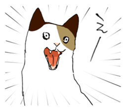 Katyusha of the tortoiseshell cat sticker #3124395