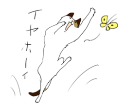 Katyusha of the tortoiseshell cat sticker #3124396