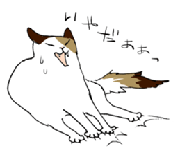 Katyusha of the tortoiseshell cat sticker #3124397