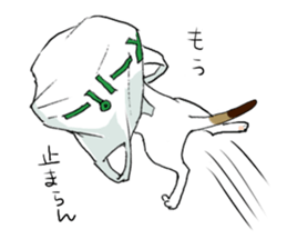 Katyusha of the tortoiseshell cat sticker #3124400