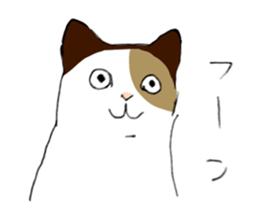 Katyusha of the tortoiseshell cat sticker #3124402