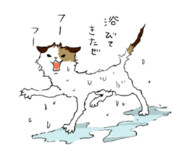 Katyusha of the tortoiseshell cat sticker #3124417