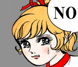 Japanese manga "Sign as V" sticker #3124508