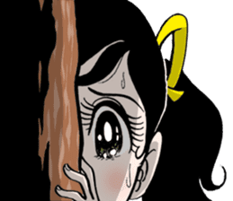 Japanese manga "Sign as V" sticker #3124513