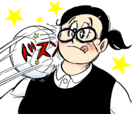 Japanese manga "Sign as V" sticker #3124515