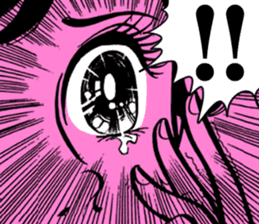 Japanese manga "Sign as V" sticker #3124530