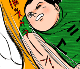 Japanese manga "Sign as V" sticker #3124542