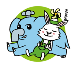 usamofu&naosuzou sticker #3125204