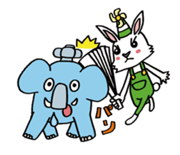 usamofu&naosuzou sticker #3125219