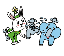 usamofu&naosuzou sticker #3125221