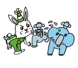 usamofu&naosuzou sticker #3125221