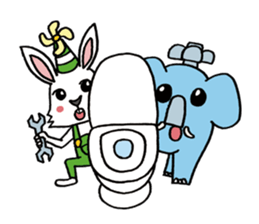 usamofu&naosuzou sticker #3125224