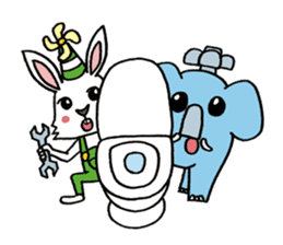 usamofu&naosuzou sticker #3125224