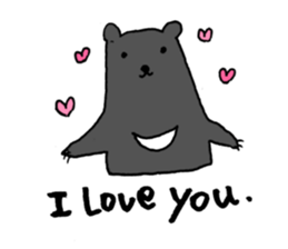 Kawaii Bears(Only English) sticker #3125467