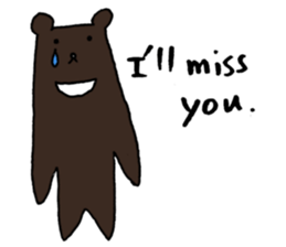 Kawaii Bears(Only English) sticker #3125474