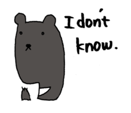 Kawaii Bears(Only English) sticker #3125479