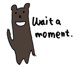 Kawaii Bears(Only English) sticker #3125480